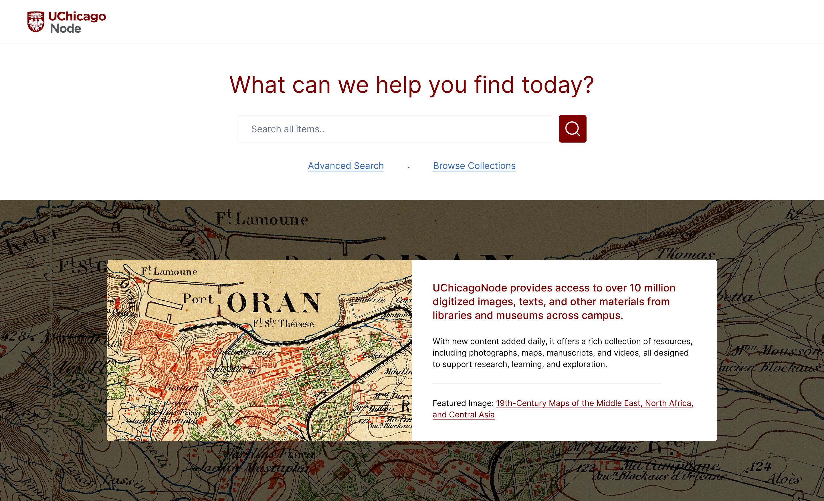 screenshot of uchicagonode